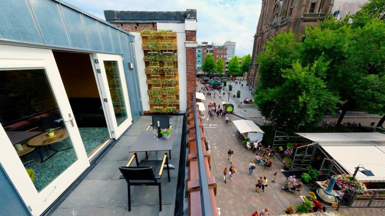 Sunny 45M2 Penthouse With Balcony And Terrace - R65C Apartment Eindhoven Bagian luar foto