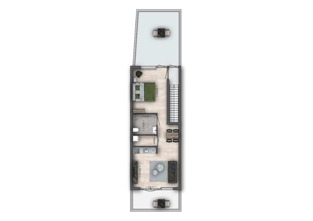 Sunny 45M2 Penthouse With Balcony And Terrace - R65C Apartment Eindhoven Bagian luar foto