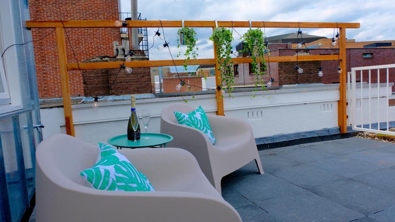 Sunny 45M2 Penthouse With Balcony And Terrace - R65C Apartment Eindhoven Bagian luar foto