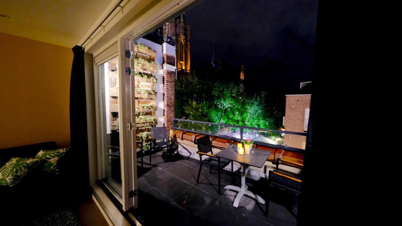 Sunny 45M2 Penthouse With Balcony And Terrace - R65C Apartment Eindhoven Bagian luar foto